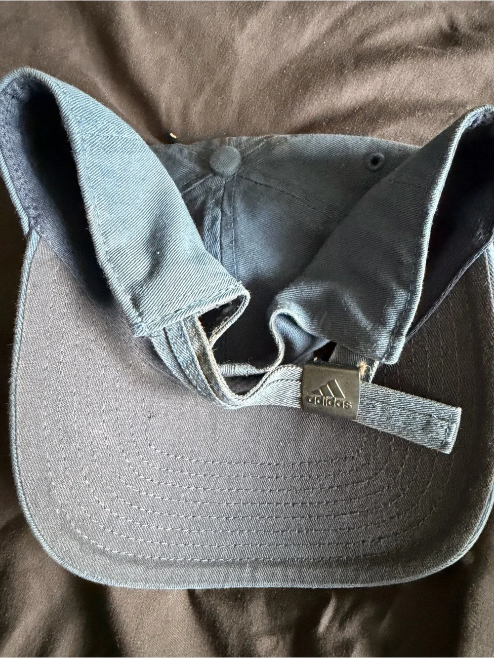 adidas Light Blue Cap with Red Logo